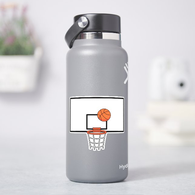 Basketball Hoop Sticker (HydroFlask)