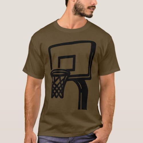 Basketball Hoop T_Shirt