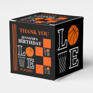 Basketball Hoops, Basketball Player Birthday Gift  Favor Boxes