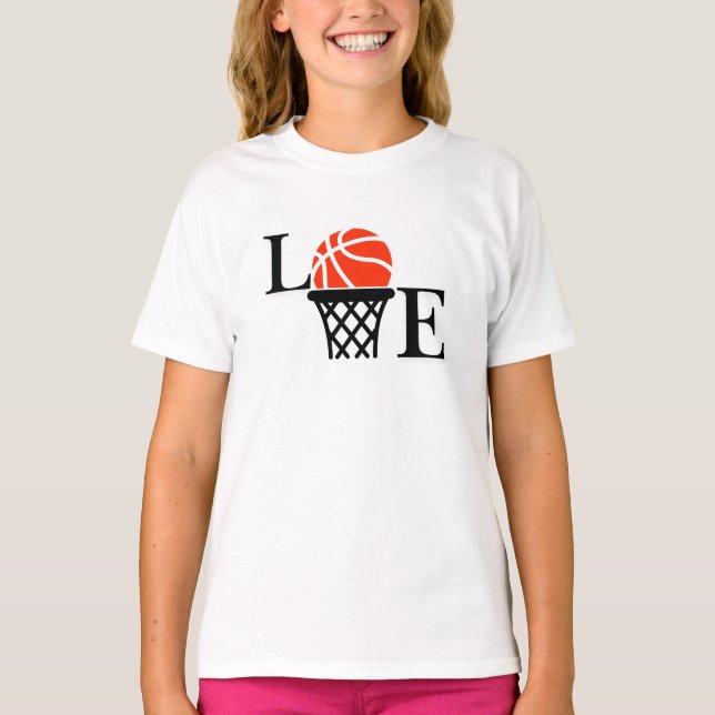 Basketball Hoops, Basketball Player Gift           T-Shirt (Front)