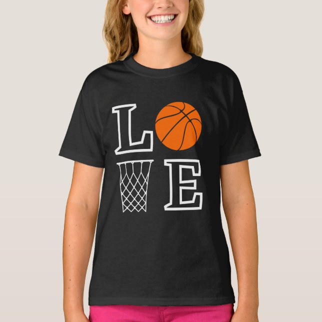 Basketball Hoops, Basketball Player Gift           T-Shirt (Front)