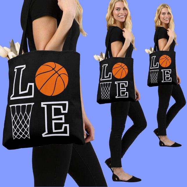 Basketball Hoops, Basketball Player Gift          Tote Bag (Creator Uploaded)