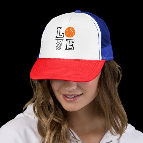 Basketball Hoops Basketball Player Gift   Trucker Hat