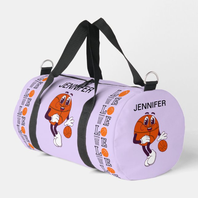 Basketball hoops, Basketball Player, Team, Gift Du Duffle Bag (Left Corner)