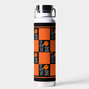 Basketball Hoops, Basketball Player Water Bottle