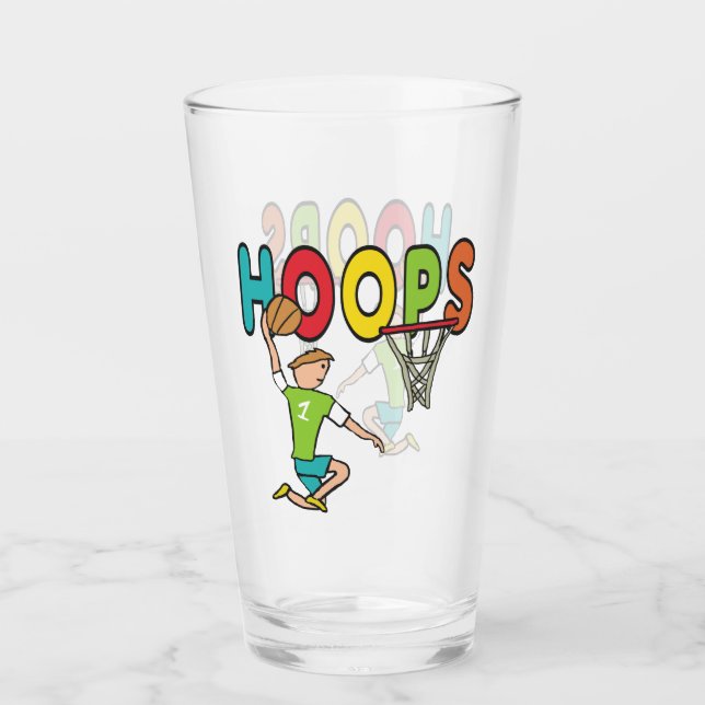 Basketball Hoops Glass (Front)