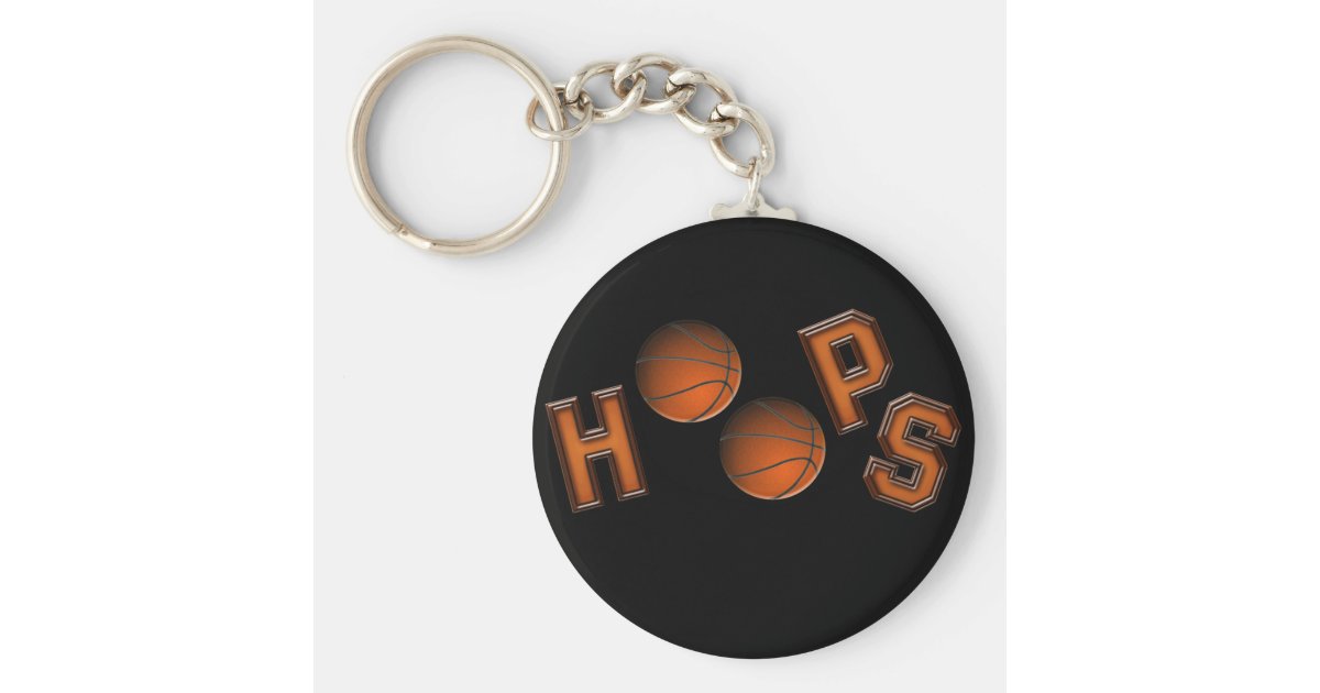 Basketball Hoops Keychain
