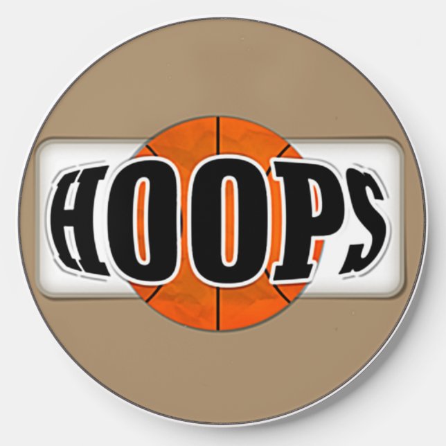 Basketball Hoops Wireless Charger (Front)