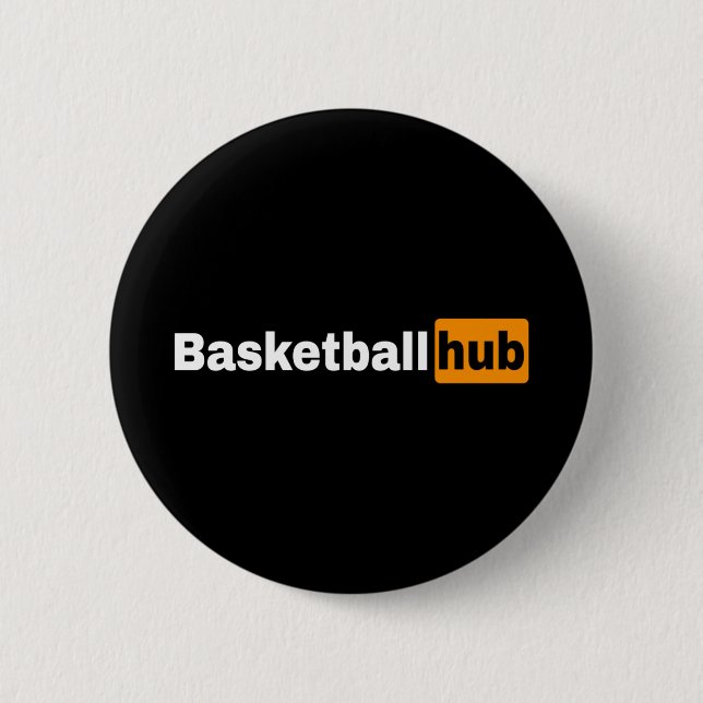 Basketball Hub  Button (Front)