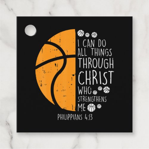 Basketball I Can Do Things Bible Verse God Jesus Favor Tags