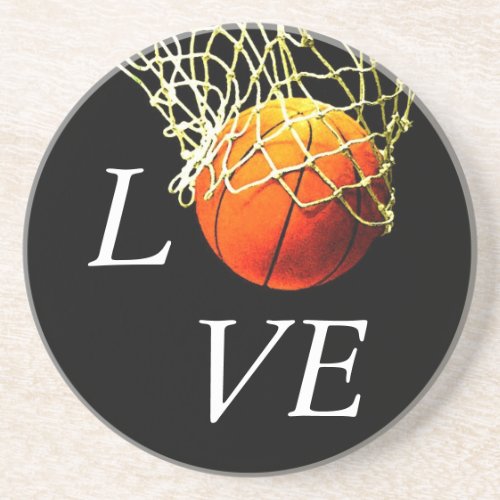 Basketball I Love Coaster