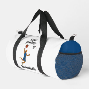 Basketball I Love Playing Basketball Duffle Bag