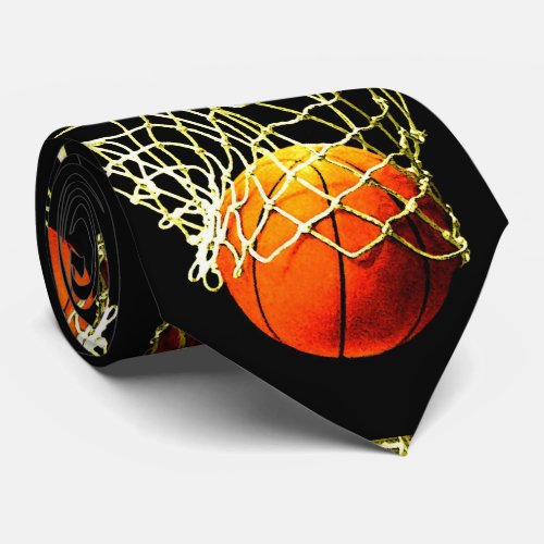 Basketball I Love Tie