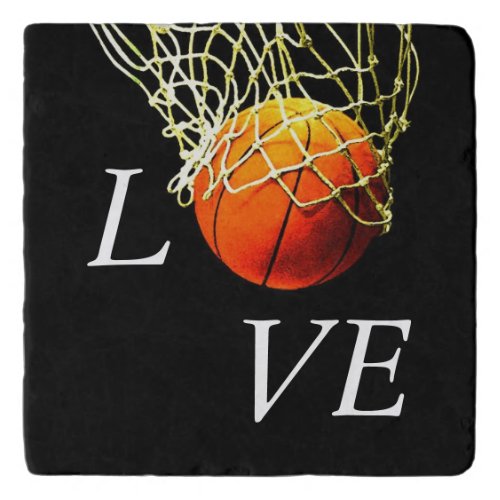 Basketball I Love Trivet