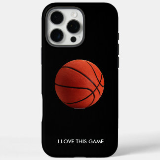 Basketball Illustration Painting Art Sports iPhone 16 Pro Max Case