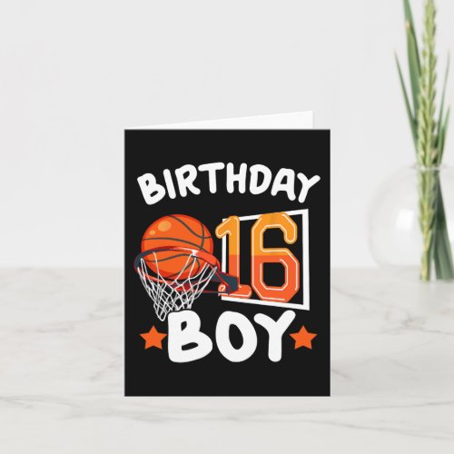 Basketball Im 16 Years Old 16th Birthday Boy Decor