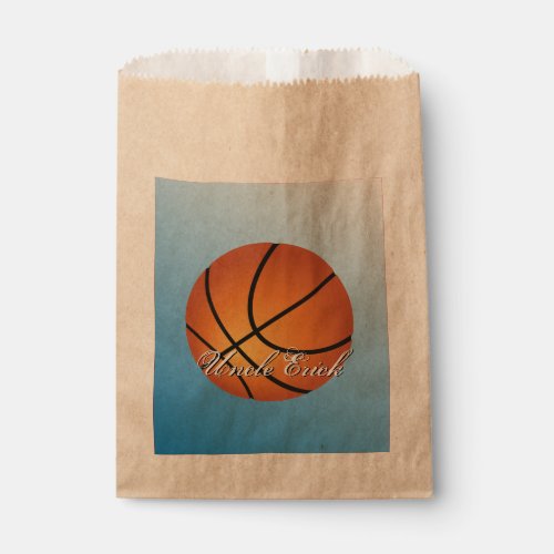 Basketball Image Incredible Budget Special Favor Bag