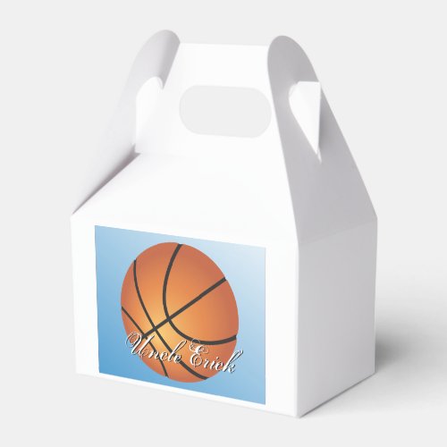 Basketball Image Incredible Budget Special Favor Boxes