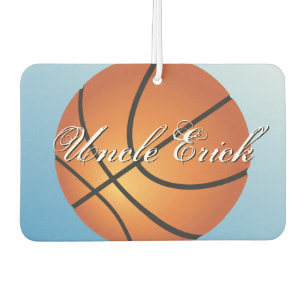 Basketball Image 🏀 Monogram Budget Special Car Air Freshener