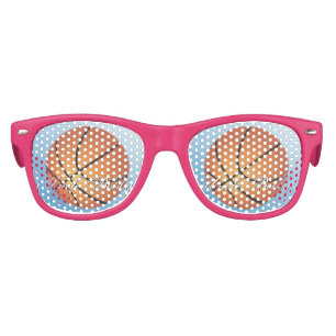 Basketball Image 🏀 Monogram Budget Special  Kids Sunglasses