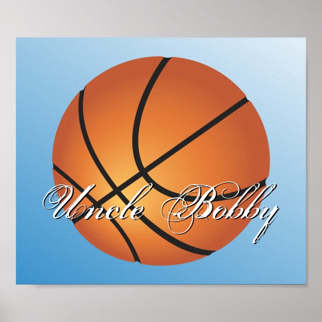 Basketball Image 🏀 Monogram Budget Special  Poster (Front)