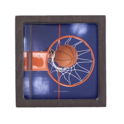 basketball in hoop gift box