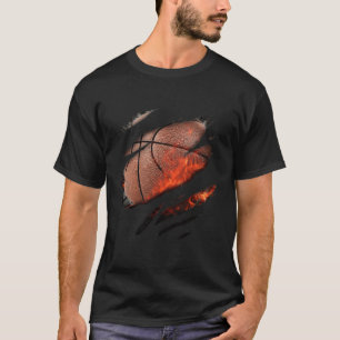 Basketball in me Design T-Shirt