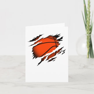Basketball In The Heart Basketball Player Pion Card