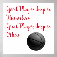 Basketball Inspirational Quote Inspire Player