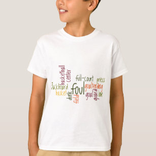 Basketball Inspirational Text Customize Product T-Shirt