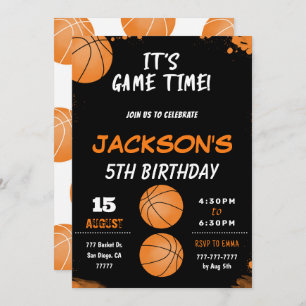basketball Invitation