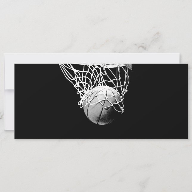 Basketball Invitation - Sports Invites (Front)