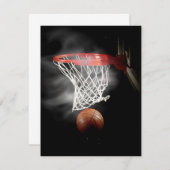 Basketball Invitations (Front/Back)