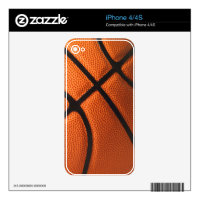 Basketball iPhone 4/4S Skin