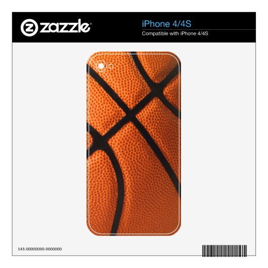 Basketball iPhone 4/4S Skin (Product)