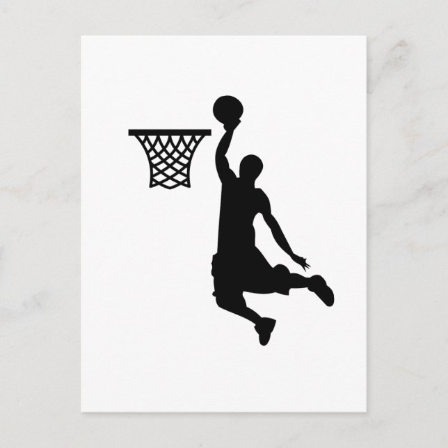 basketball is great sports postcard (Front)