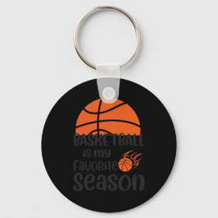 Basketball Is My Favorite Season 12 Keychain
