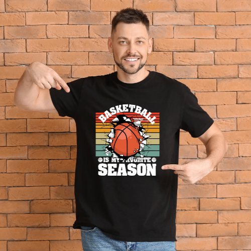 Basketball is my favorite season T_Shirt