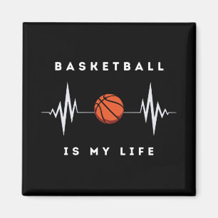 Basketball Is My Favorite Sport Magnet