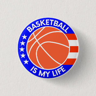 Basketball is my life ! button