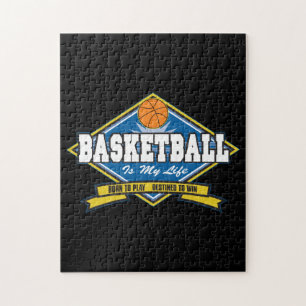 Basketball is My Life Jigsaw Puzzle
