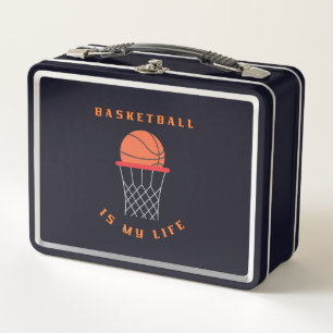Basketball Is My Sport Metal Lunch Box