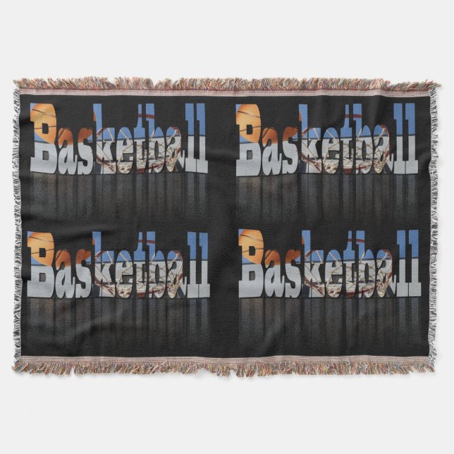 Basketball Is The Name,  Throw Blanket (Front)