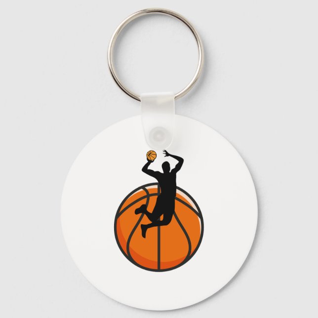 Basketball isn't just a game; it's a lifestyle  keychain (Front)