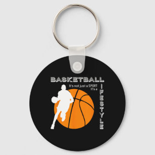 Basketball it's a lifestyle - Basketball Keychain