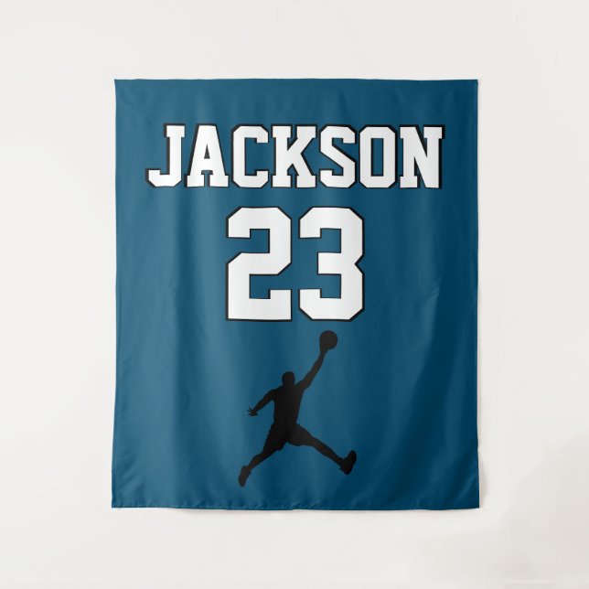 Basketball Jersey Backdrop | Player Team Number (Front)