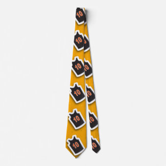 Basketball Jersey Pattern Neck Tie