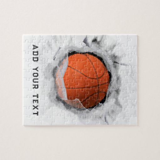 Basketball Jigsaw Puzzle Zazzle