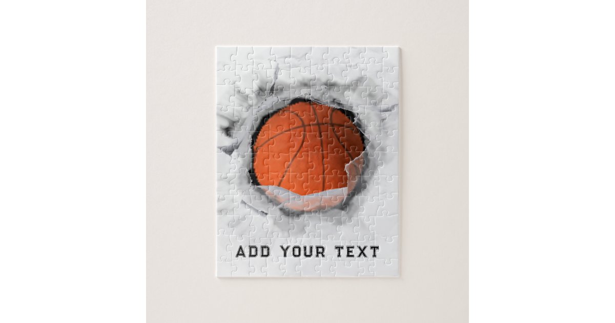 Basketball Jigsaw Puzzle Zazzle