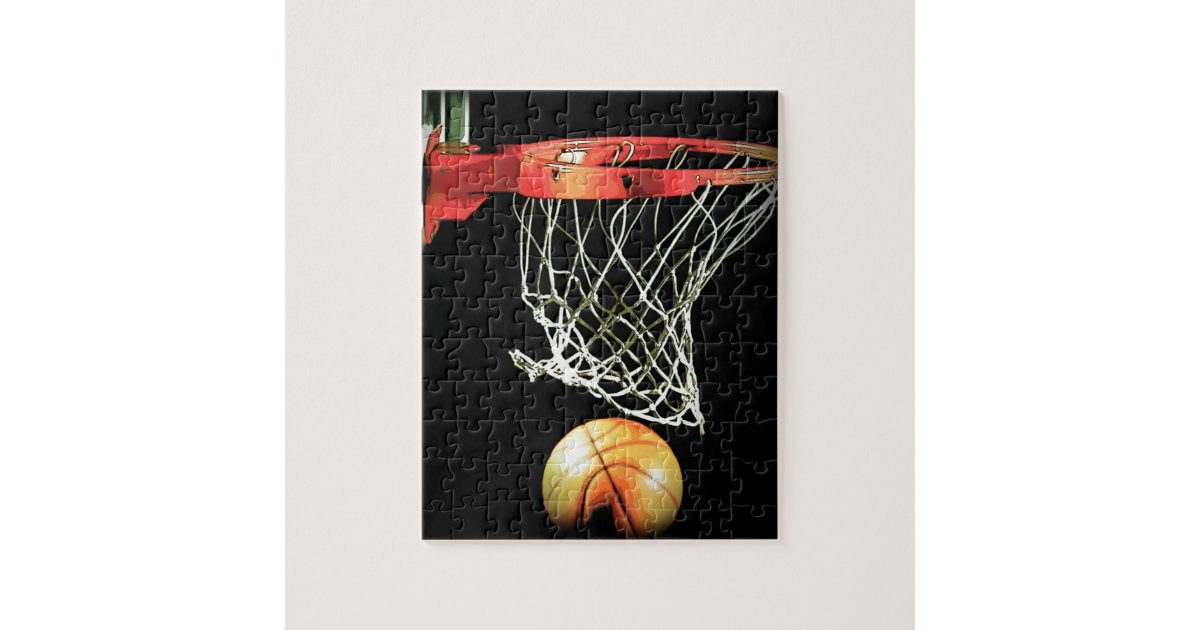 Basketball Jigsaw Puzzle Zazzle